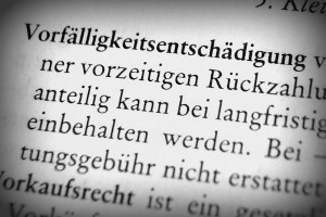 Vorfälligkeitsentschädigung bei einem Hausverkauf: Was sagt der BGH?